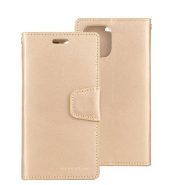 iPhone 12 Pro Max Compatible Case Cover With Premium Sonata Diary - Gold